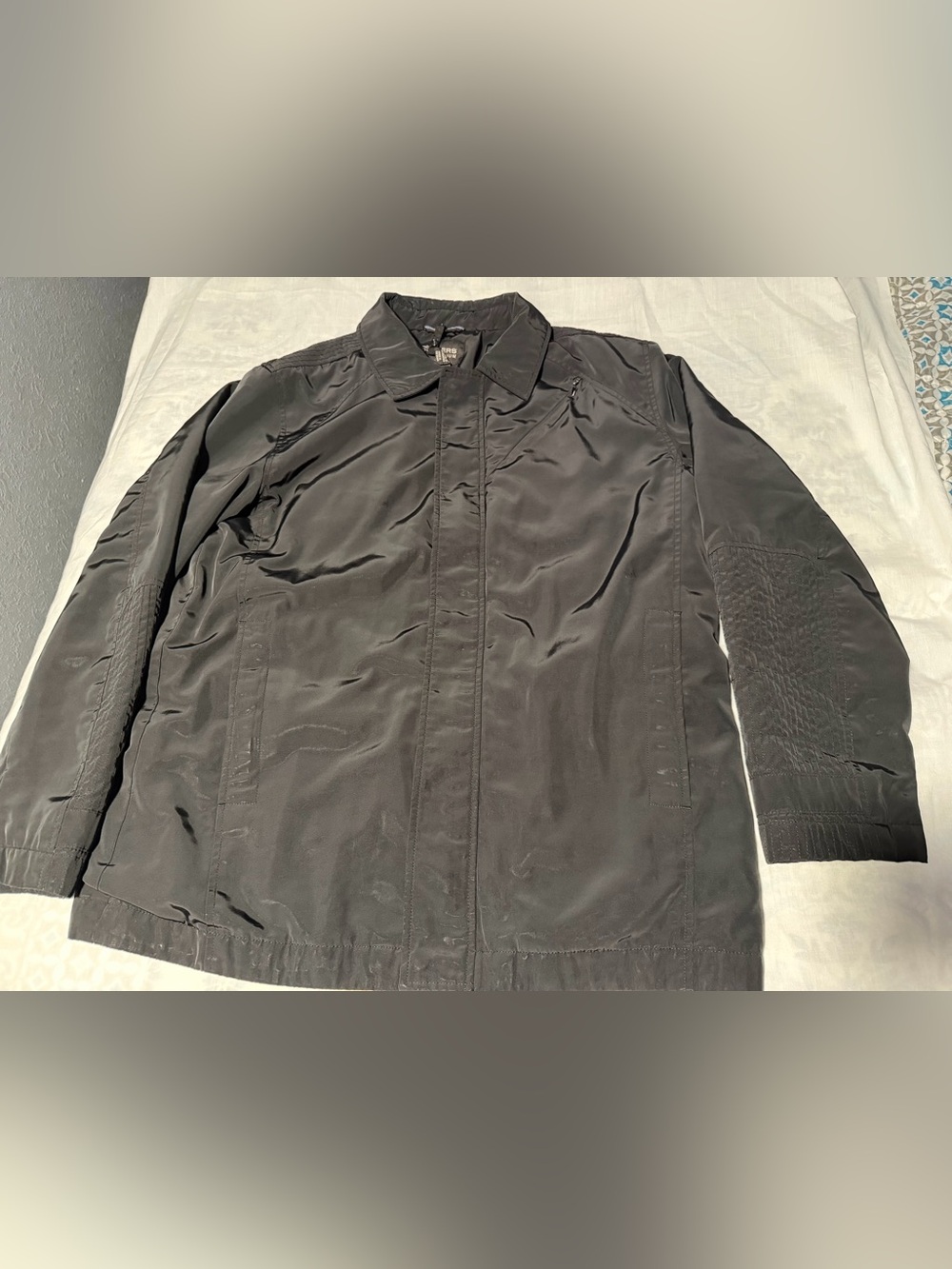 Dockers Black Men's Windbreaker Jacket size M